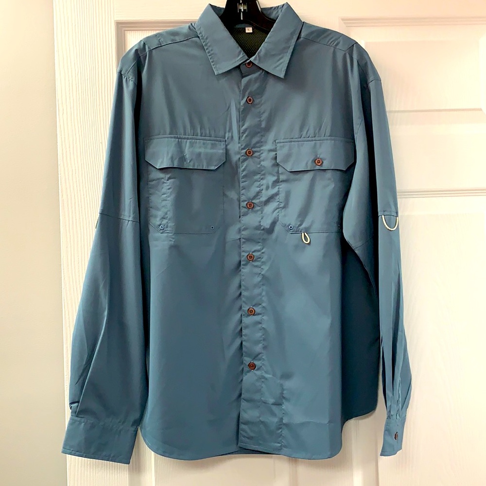 Slate Grey LS Outdoor Shirt